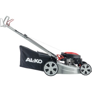 Al-Ko Benzin-Rasenmäher 4.60 SP-S Easy mit Fangkorb, Seitenansicht.