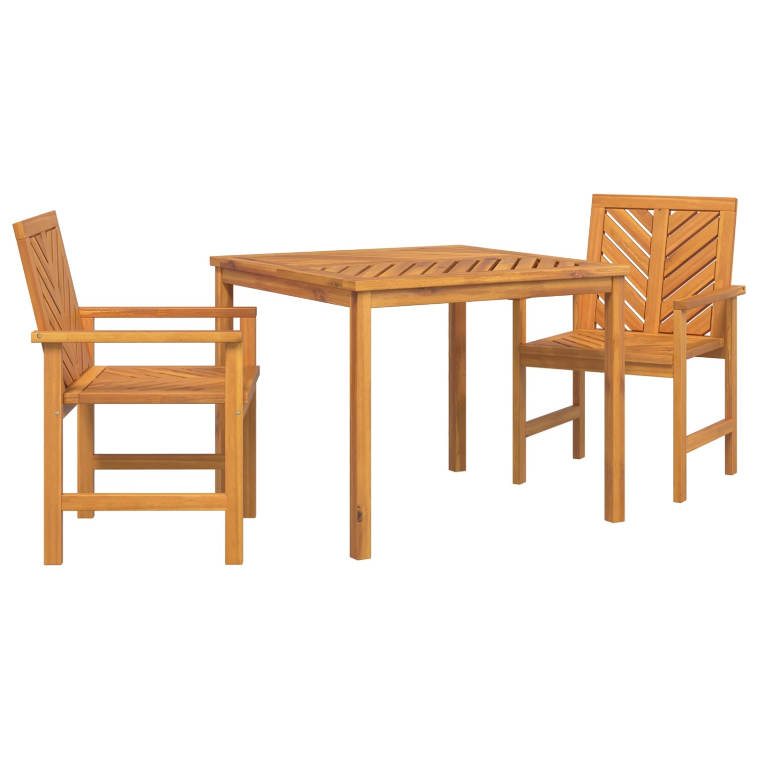 vidaXL 3-Teiliges Garten Essset Massivholz Akazie 3154104 günstig online kaufen