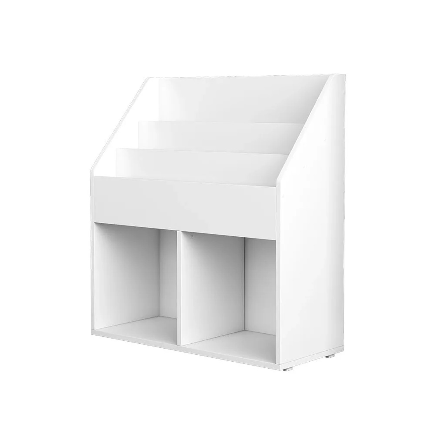 Vicco Kinderregal Conny Weiß 72 x 79 mit Großen Ablagen Art Nr 40243