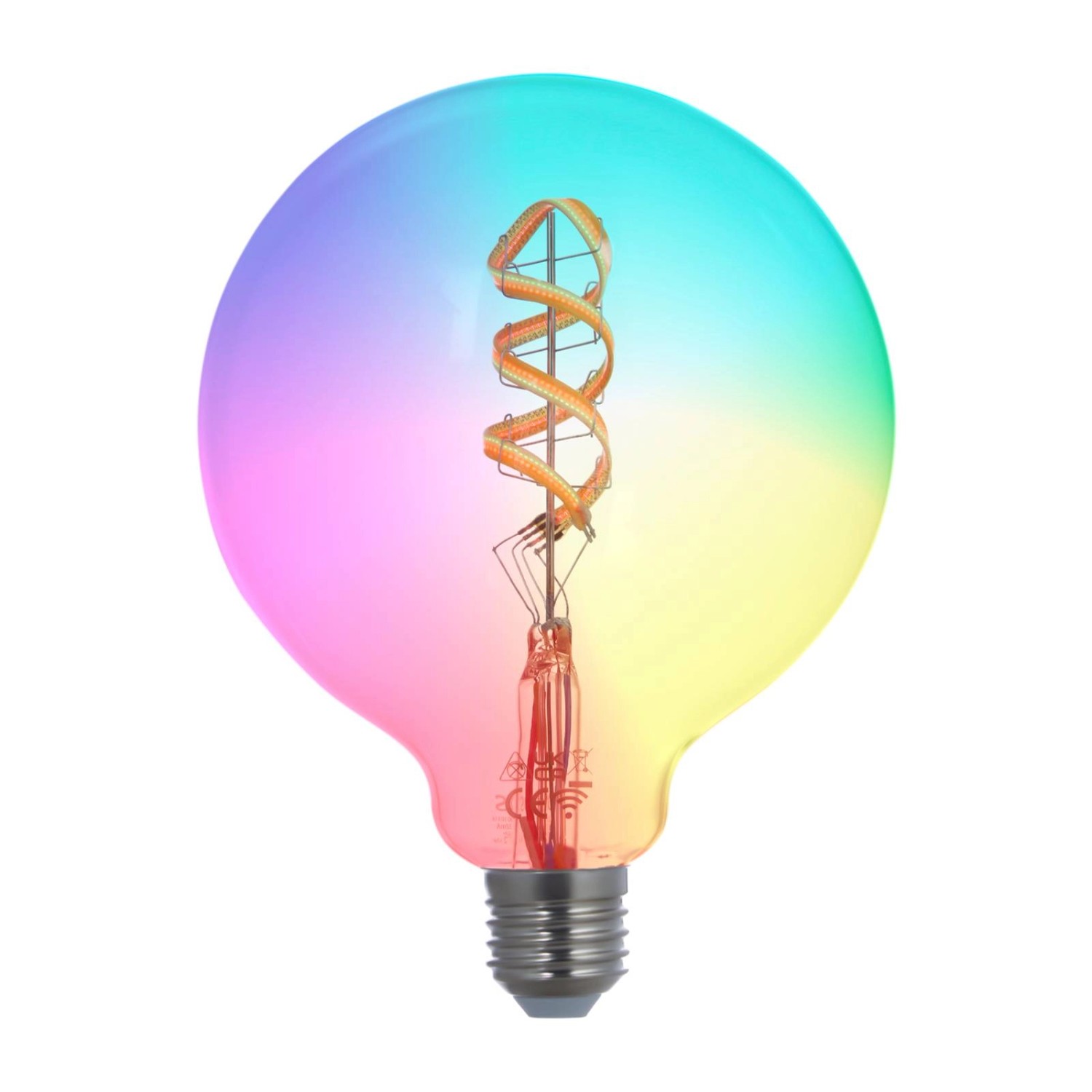 Thumbnail - LUUMR LED E27 Smart Led LED Filament G125 10010116 in Transparent aus Glas E27