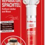 fischer Reparatur Spachtel 70ml, gebrauchsfertige Wandspachtelmasse mit integriertem Spachtel.