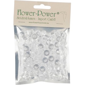 Mica Decorations Deko-Brillanten, 100 ml, transparent, für DIY-Projekte und Tischdeko.