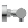 Schütte Thermostat Duscharmatur Los Angeles, Chrom-Finish, Detailansicht.