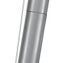 Detailaufnahme: Schneider Mast für Sonnensegel, höhenverstellbar mit Seilzug.