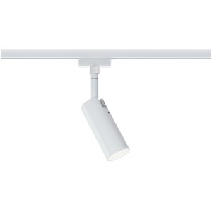 Weißer Paulmann URail LED-Spot Tubo aus Metall/Kunststoff für Schienensysteme.