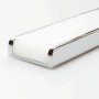 Kalb Aurinko LED Badleuchte, Chrom, 30cm, Neutralweiß. Spiegellampe für Bad & Spiegelschrank.