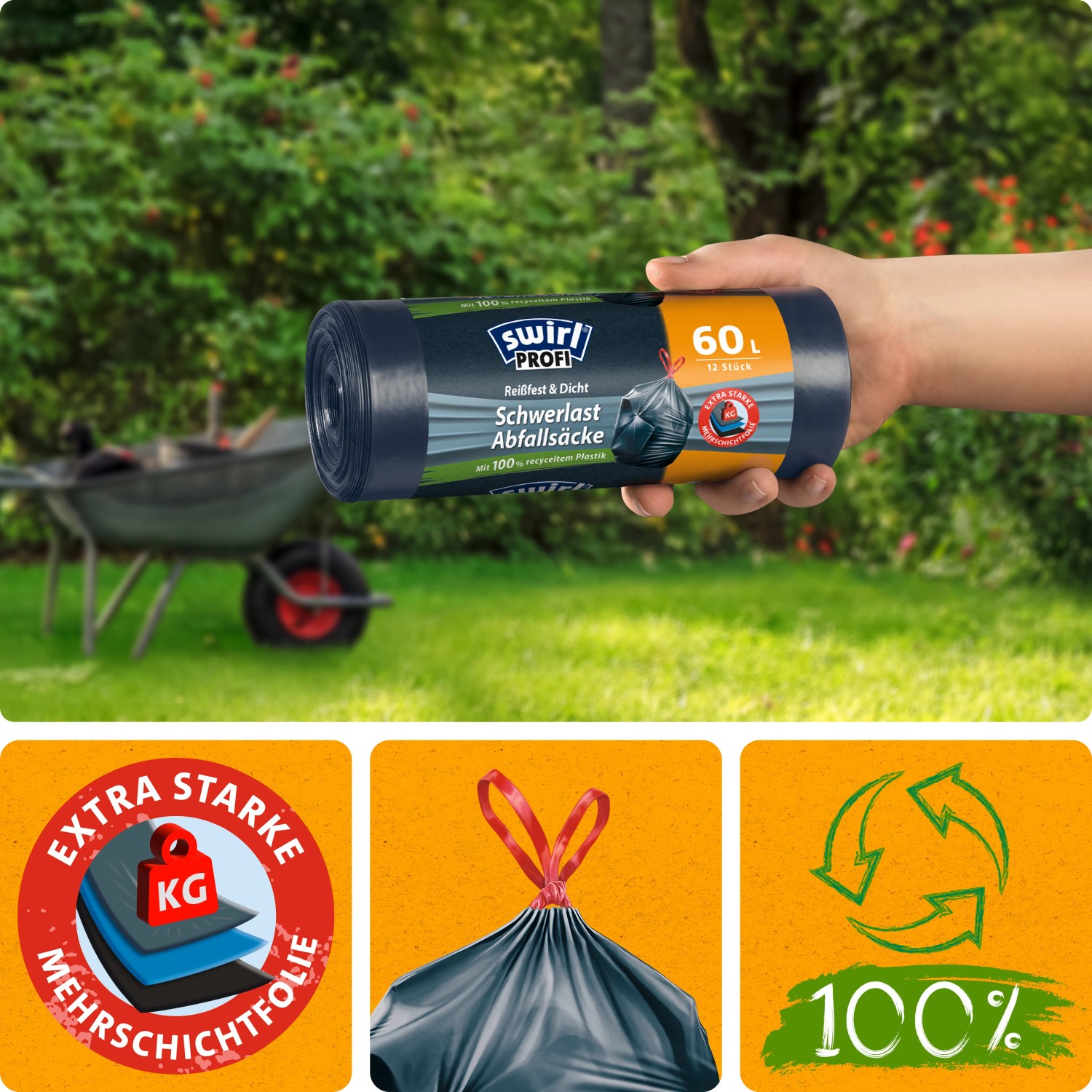 Beste Wahl Schwerlast Müllsäcke 120l 10 Stück Bei Online Bestellen