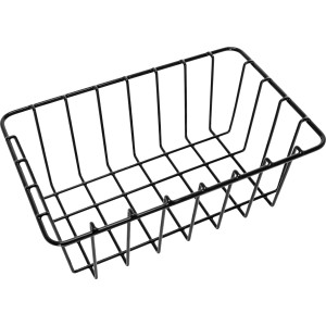 Schwarzer Einsatzkorb aus Stahl für Petromax Kühlbox kx50.