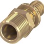 Teceflex Übergangsnippel 25 mm x R 3/4 aus Siliziumbronze, ein Gewindefitting.