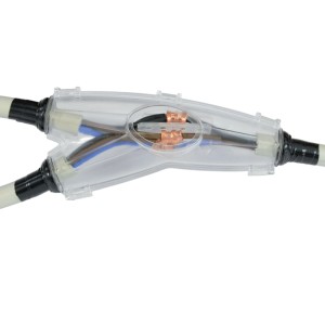 ViD Gießharz-Verbindungsmuffe Y-Form 150x68x33mm