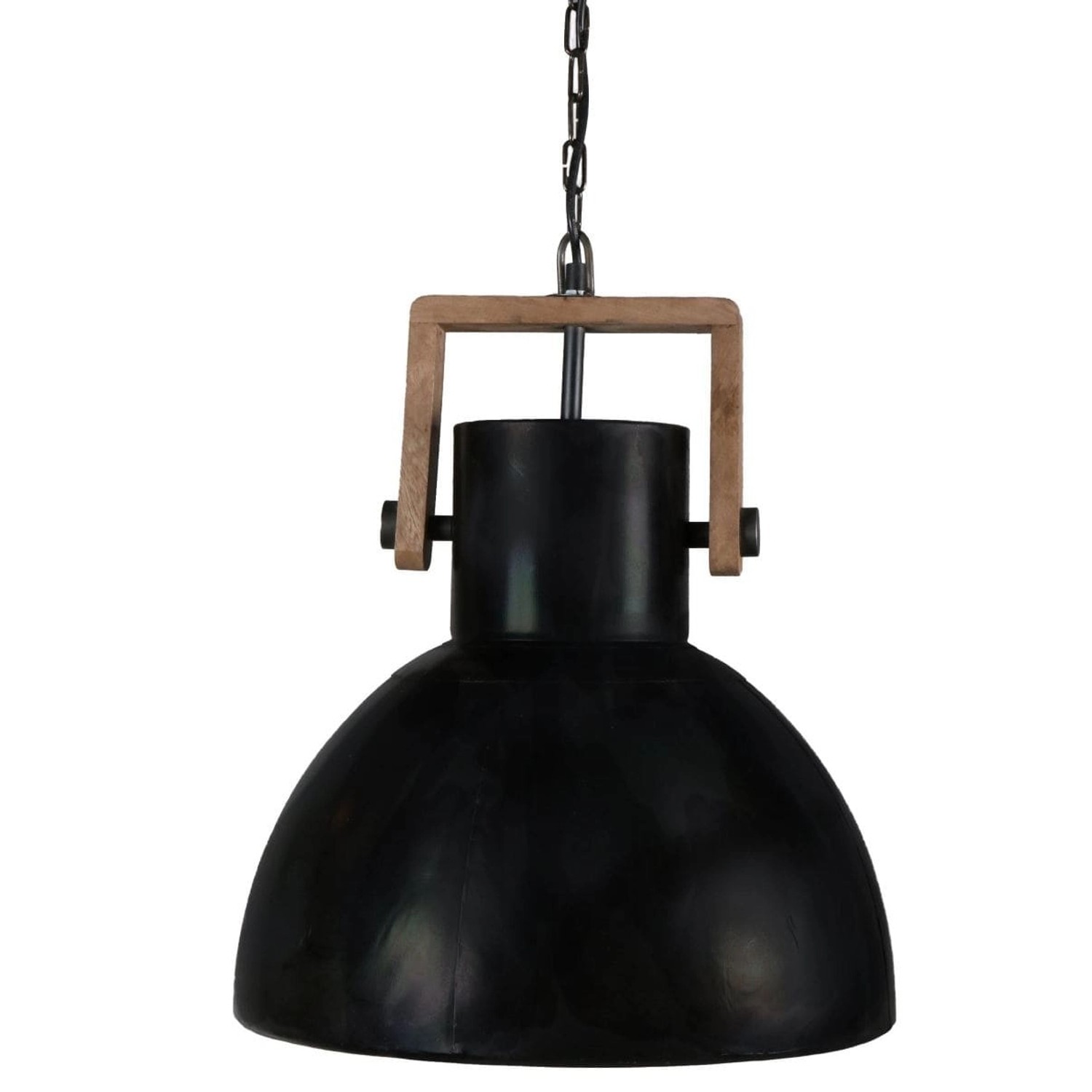 PR Home Ashby Hochwertige Vintage Hängelampe aus Holz u. Metall Schwarz 39c günstig online kaufen