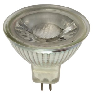 GU5.3 LED-Lampe, 4,9 W, Warmweiß, 345 Lumen. Energiesparendes Leuchtmittel für Wohnräume.