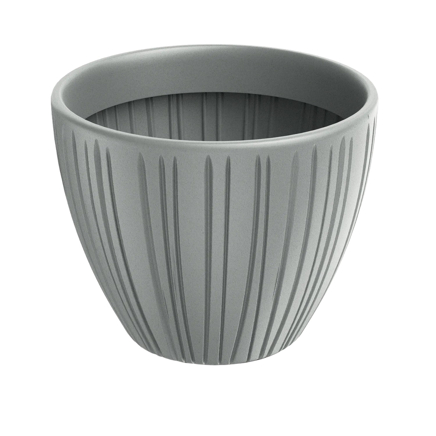 Prosperplast Blumentopf Fero Ø 40 cm x 31 cm Betongrau