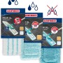 Leifheit 3er Set Wischbezüge Profi XL für verschiedene Böden: Micro Duo, Super Soft, Static Plus.