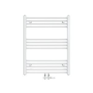 Emke Badheizkörper Handtuchwärmer 75x60cm 337W Weiß Handtuchtrockner