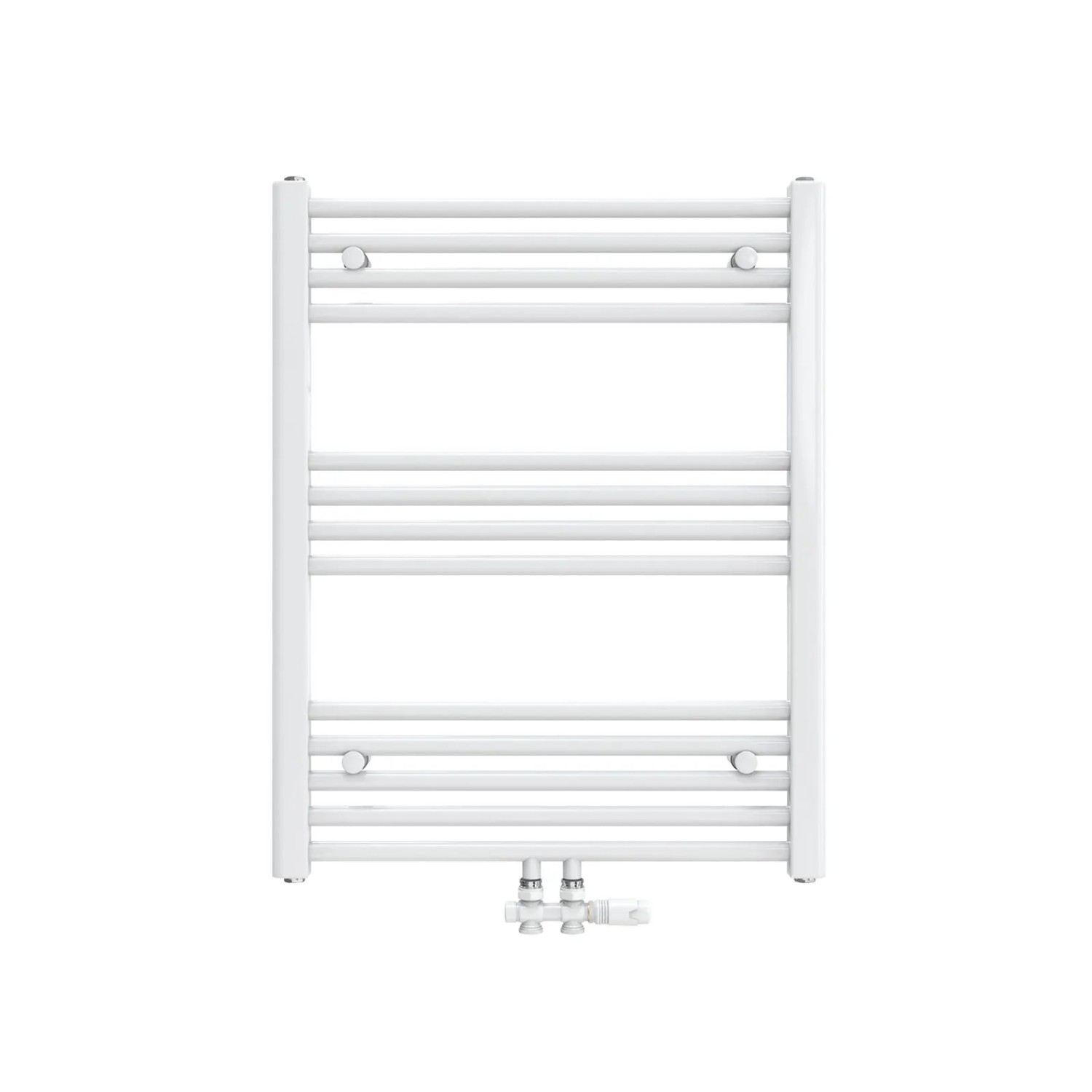Emke Badheizkörper Handtuchwärmer 75x60cm 337W Weiß Handtuchtrockner
