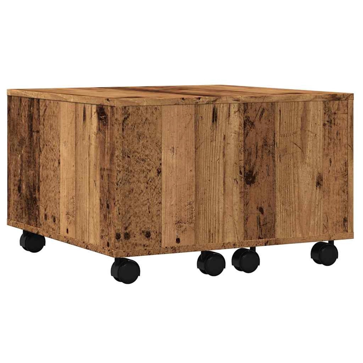 vidaXL Couchtisch Altholz-Optik 60x60x38 cm Holzwerkstoff 856548 günstig online kaufen