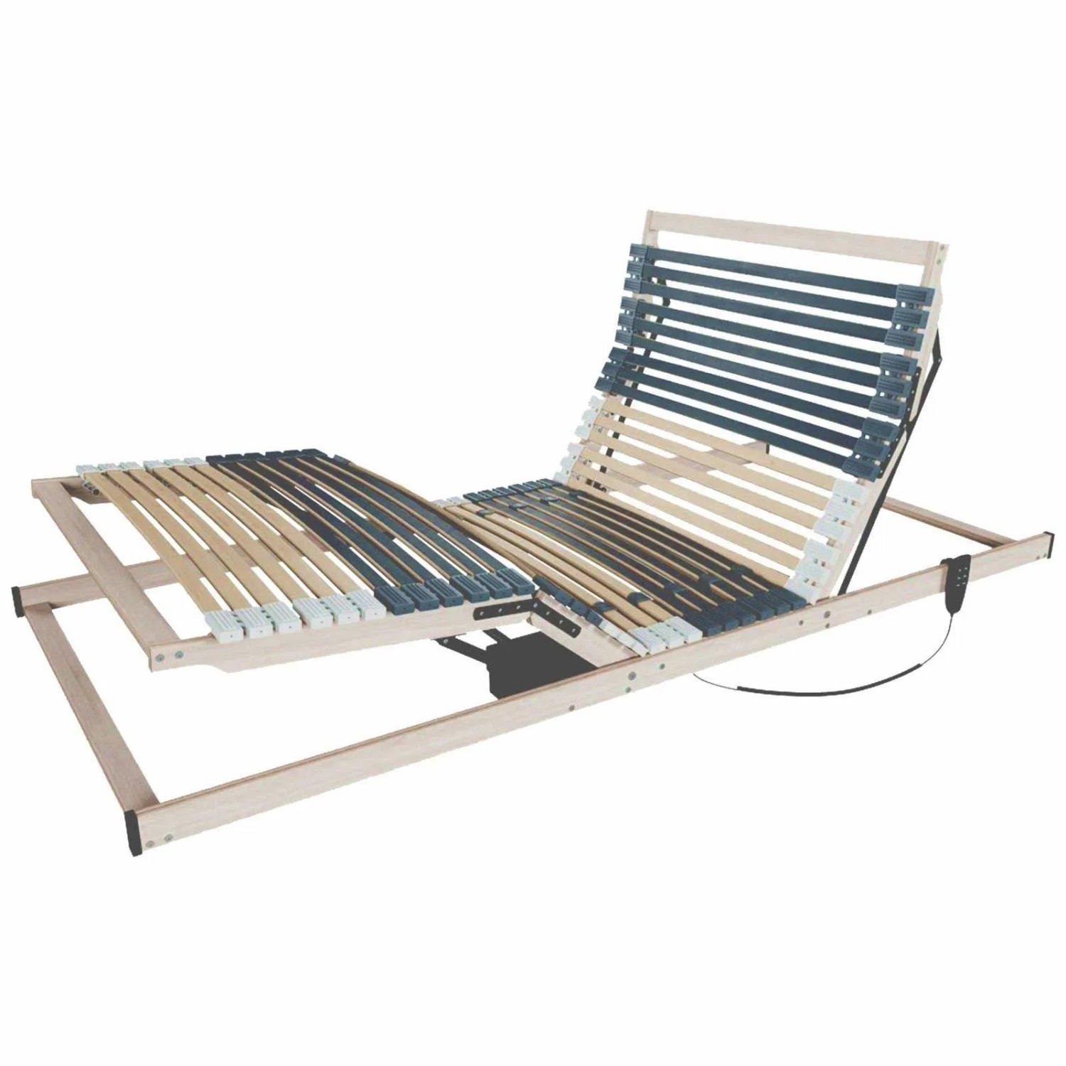 Matratzen Perfekt Elektrischer 42-Leisten-Lattenrost 100 x 200 cm Notabsenk günstig online kaufen