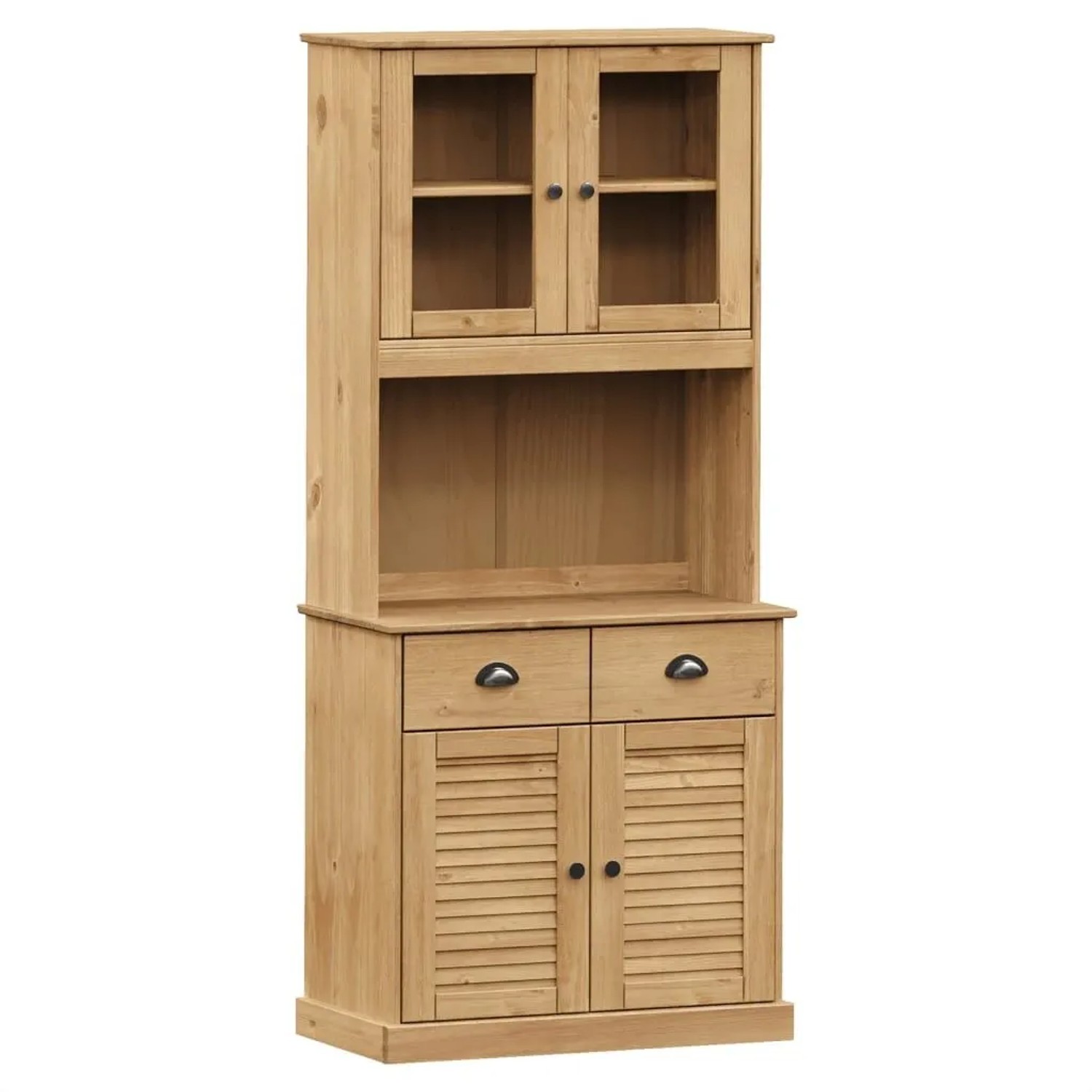 vidaXL Highboard VIGO 78x40x175 cm Massivholz Kiefer 3188301