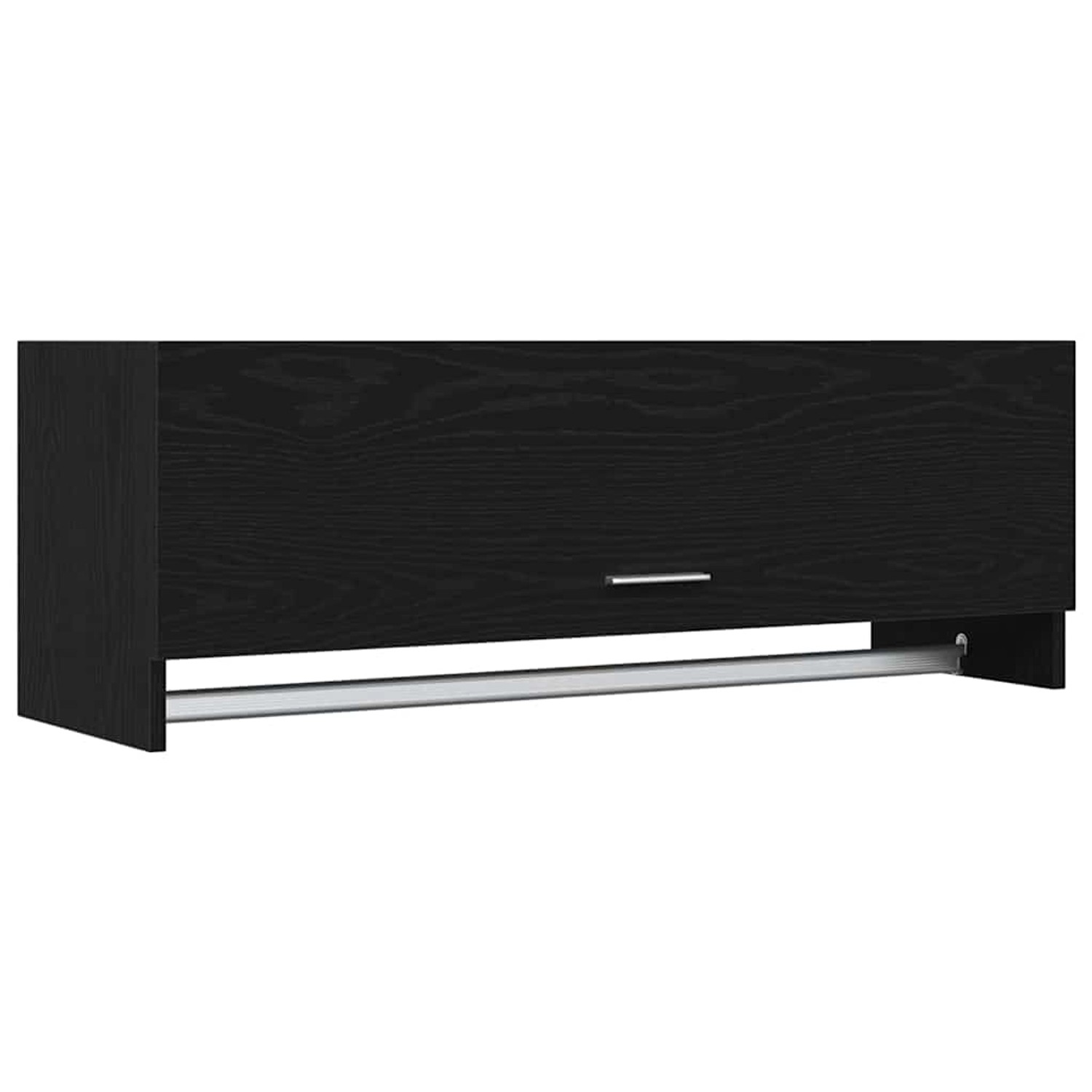 vidaXL Kleiderschrank Schwarz Eichen-Optik 100 x 32,5 x 35 cm 862657 günstig online kaufen