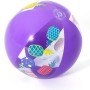 Bestway Wasserball Groove n' Splash, Ø 34 cm, lila mit Ananas-Motiv.