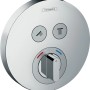 Hansgrohe ShowerSelect Unterputz Thermostat für 2 Verbraucher, Chrom.