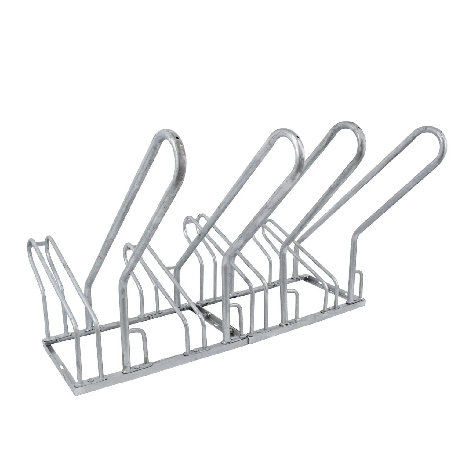 TRUTZHOLM Fahrradständer für 4 Fahrräder 140x40x83 cm Stahl günstig online kaufen