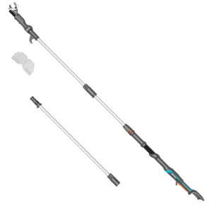 Gardena Akku-Teleskop-Baumschere HighCut 360/18V ohne Akku/Ladegerät, teilbar, bis 5m Höhe