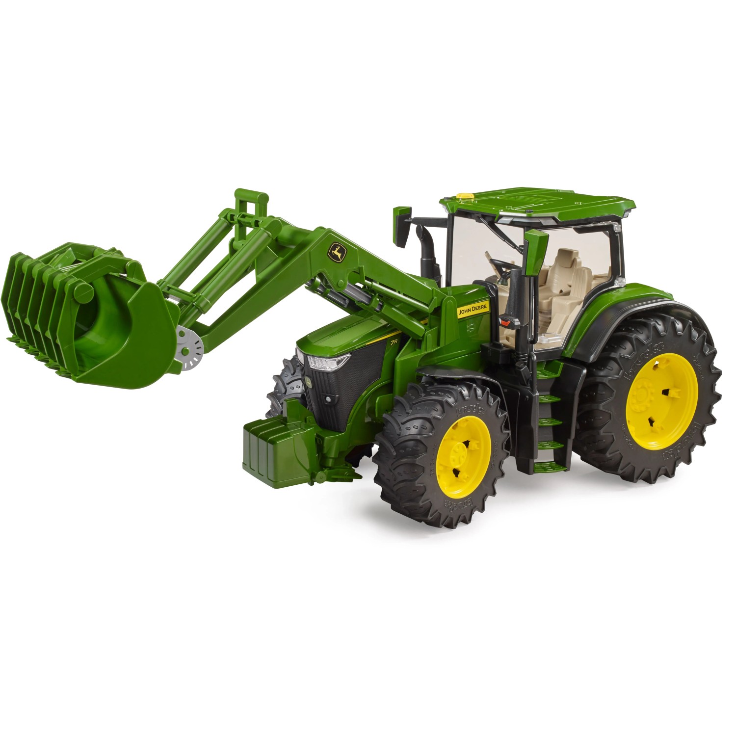 bruder traktor spielzeug Bruder Kindertraktor John Deere 7R 350 mit Frontlader kaufen bei OBI