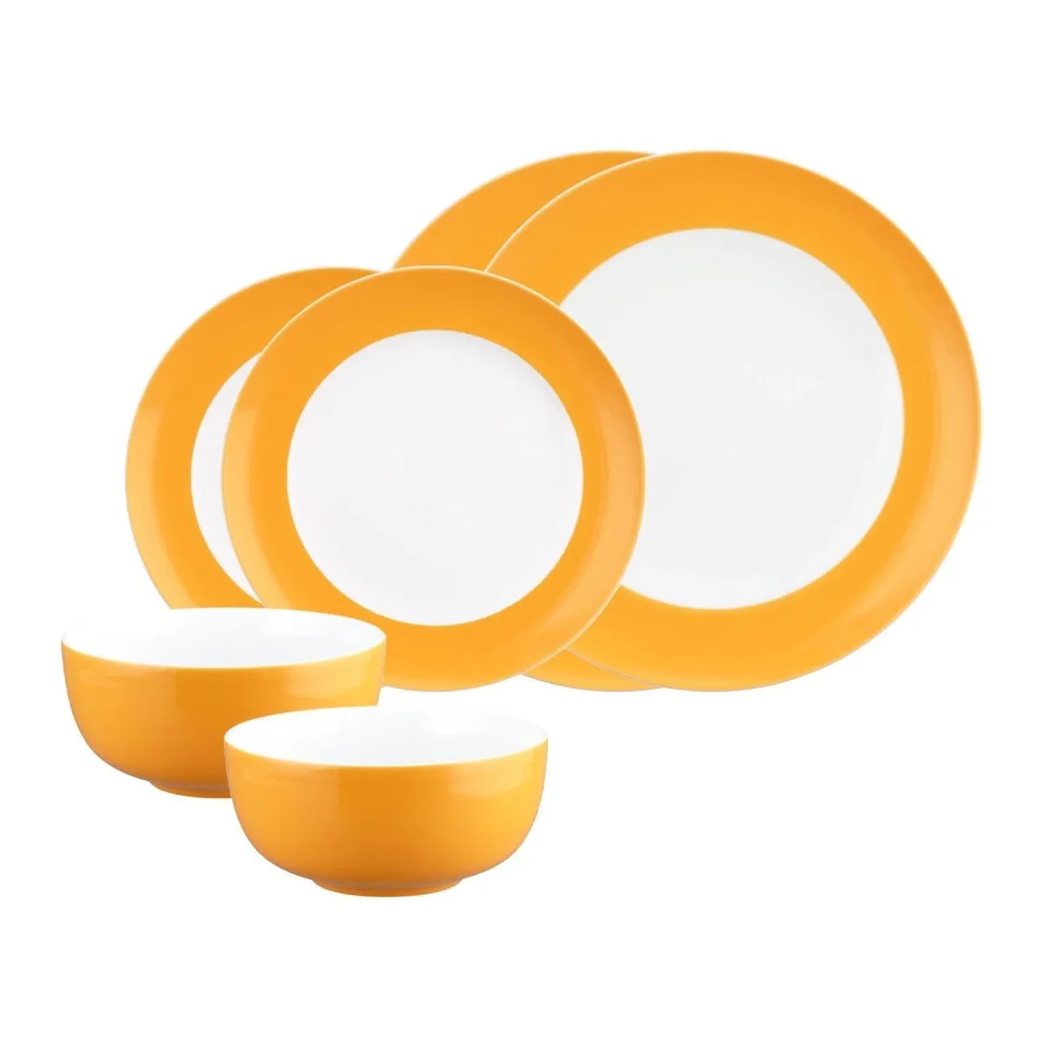 Seltmann Weiden Liberty Pure Colors Basic-Set 6-teilig Mango Orange