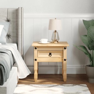 vidaXL Beistelltisch Corona 50x50x50 cm Massivholz Kiefer 4005664