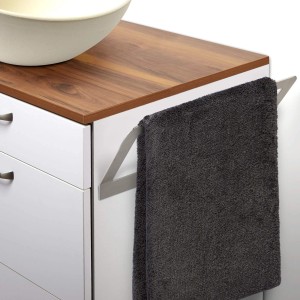 SOTECH Design Handtuchhalter OVATO Echt Edelstahl Mit Anti Fingerprint Beschichtung