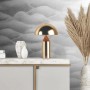 Marburg Vliestapete Habitat, grafisches Muster in Beige und Silber. Dekorative Tapete für Wohnräume.