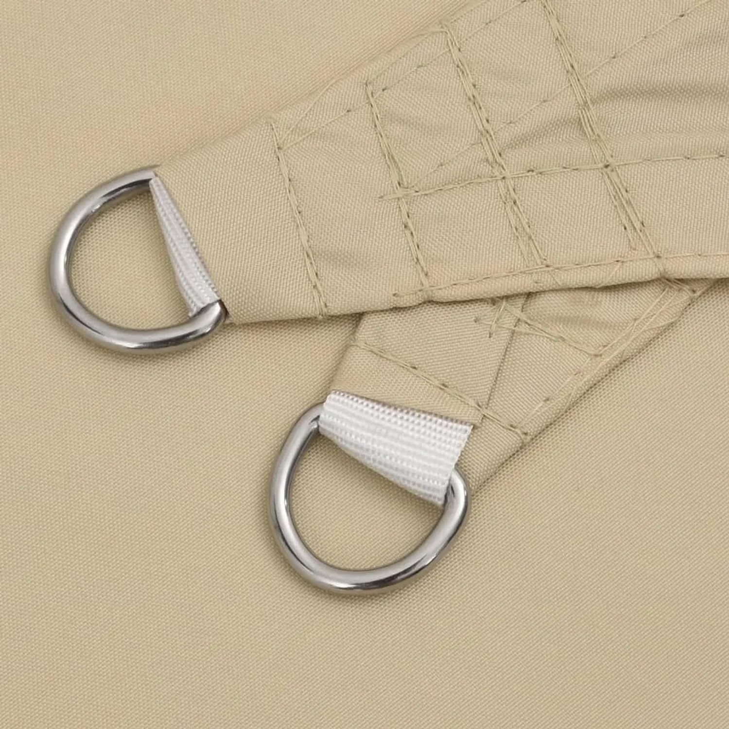 vidaXL Sonnensegel Oxford-Gewebe Rechteckig 2,5x3,5 m Beige 135151_6