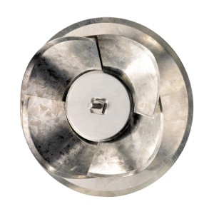 OBI Kaminlochdeckel aus Alu, Ø 160 mm, zum Verschließen von Ofenanschlüssen.