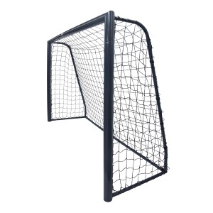Axi Fußballtor Kylian, 170x80x220 cm, mit robustem, pulverbeschichtetem Stahlrahmen und schwarzem Netz.
