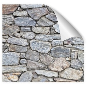 Myspotti Küchenrückwandfolie Massimo mit Steinwand-Optik, selbstklebend, 280x60 cm.