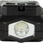 REV Ritter LED-Akku-Handlampe Torch, schwarz-rot, mit Taschenlampe. Kompakte Bauform.
