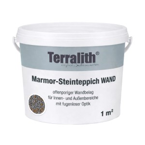 Terralith Metallic Steinteppich Wand Metallic Mix 205 für 1 m²