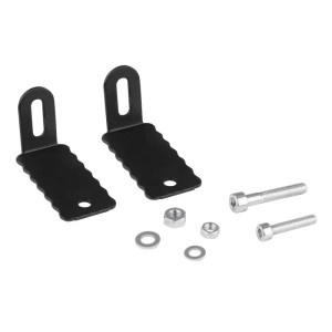 Befestigungsmaterial für Force Schutzblech 28", V-Bremse, Trekking/MTB, bestehend aus Halterungen, Schrauben, Muttern und Unterlegscheiben.