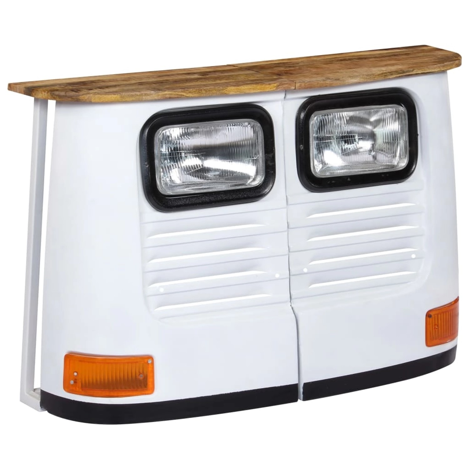 vidaXL LKW-Sideboard Massivholz Mango Weiß 246243 günstig online kaufen