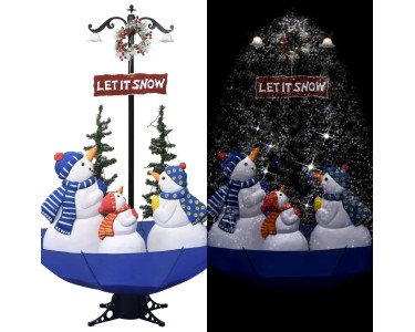 Artoid Weihnachtsbaum Rock 91cm - Schneemann Design Für Christbaumdeko