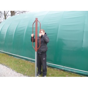 Aquagart Zaunramme für Z-Profil Pfosten zum Einschlagen von Wildzaun Pfosten.