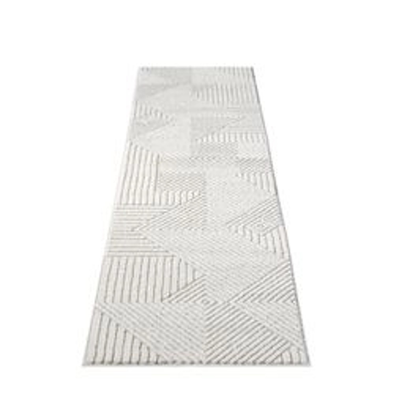 payé Teppich Ello 0632 Boho Flachflor 80x150 cm Grau günstig online kaufen