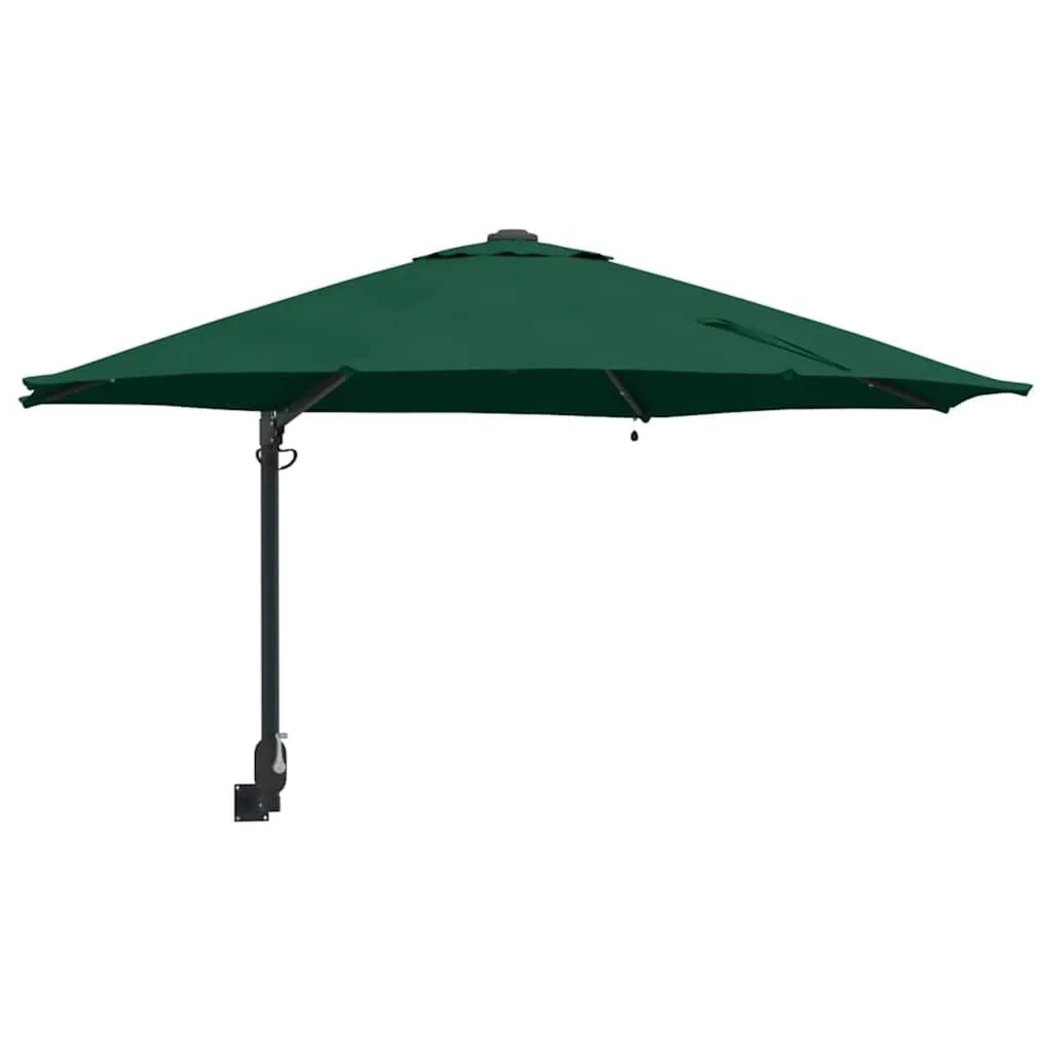 vidaXL Gartenparasol Grün und Schwarz 248 x 248 x 148 cm 42003244 günstig online kaufen