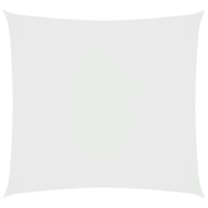 vidaXL Sonnensegel Oxford-Gewebe Quadratisch 4,5x4,5 m Weiß 135250