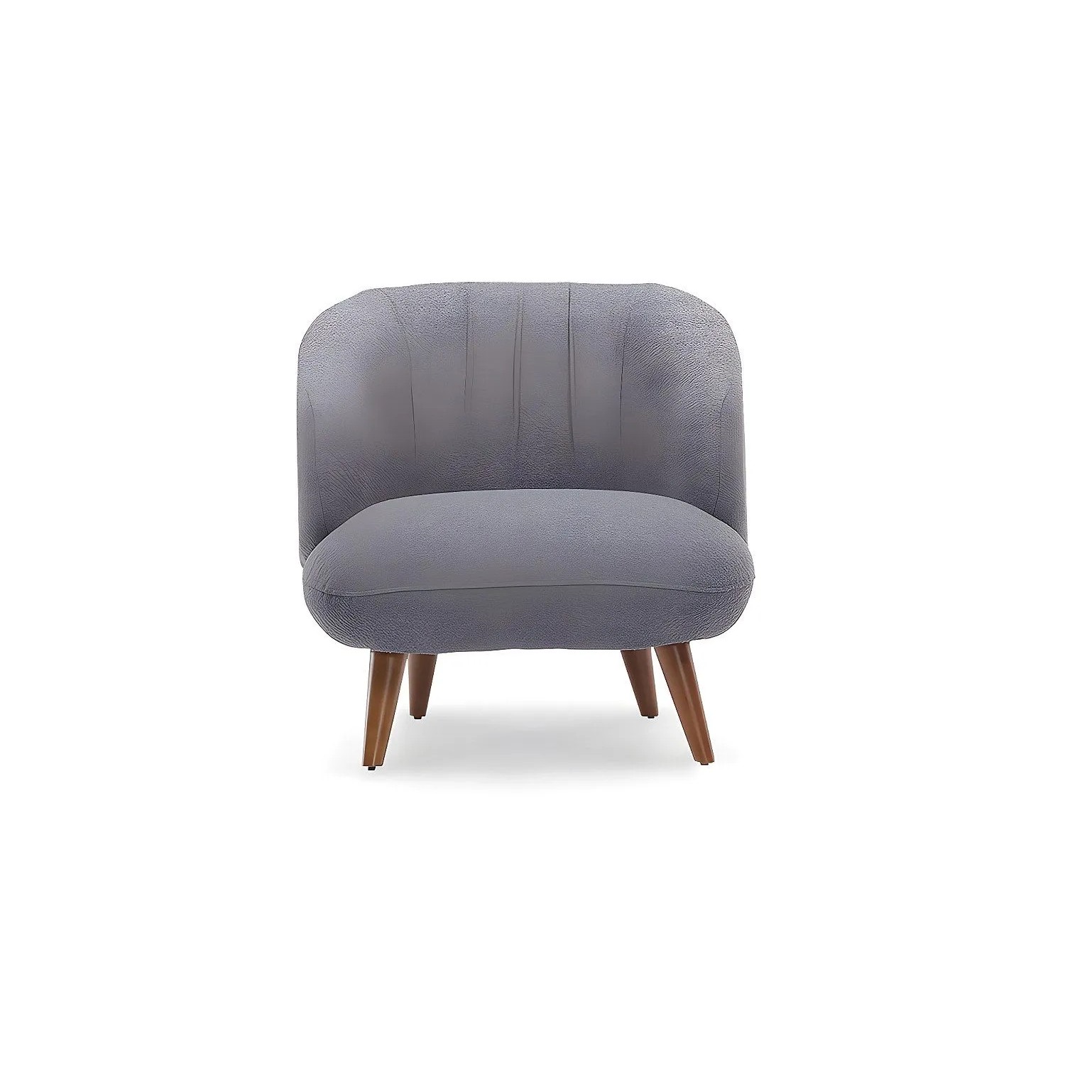 Vente-unique Sessel Mit Gerader Rückenlehne Janina Anthrazitgrau 78 cm