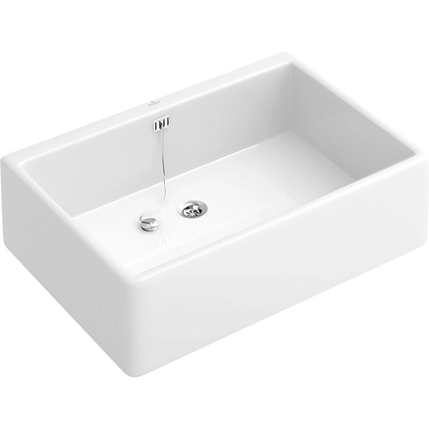 Villeroy & Boch Handwaschbecken O.Novo 59,5 x 20 x 50 cm mit Überlauf Alpinweiß