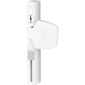 Burg-Wächter Winsafe WS 33 Weiß: Fenstersicherung aus Zinkdruckguss, VdS-geprüft.