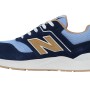 New Balance Elite Lite S1 Sicherheitsschuh in Blau/Braun, Größe 40.
